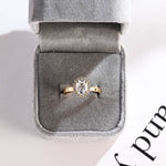 Stunning 1.0 - 2.0 CT Oval Moissanite Engagement Ring with Halo Design 5