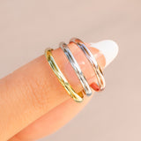 Stunning Women's Metal Wedding Band 6