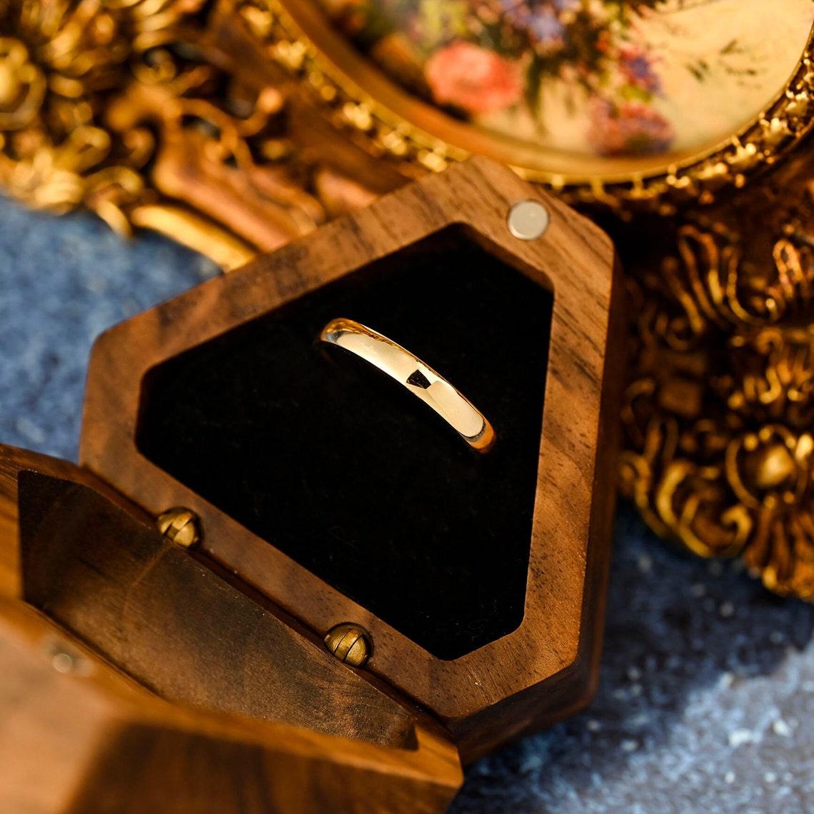 Classic Shank Bridal Wedding Band 4