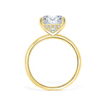 Stunning 3.5 CT Cushion Moissanite Engagement Ring with Hidden Halo Design 4