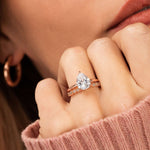 Stunning 0.2 TCW  Round Moissanite Stones in Half Eternity Wedding Band 10