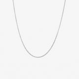 Round Cut Cubic Zirconia in 925 Sterling Silver Necklace 1