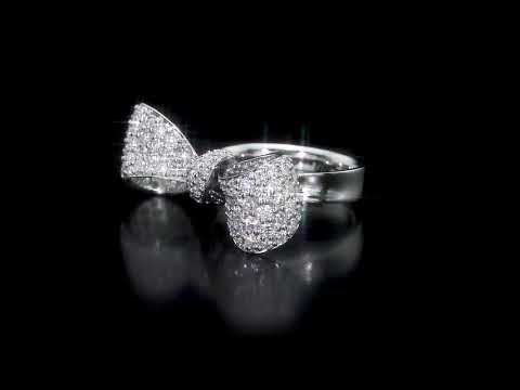 Round Cut Cubic Zirconia in 925 Sterling Silver Wedding Bands 4