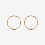 Round Cut Cubic Zirconia in 925 Sterling Silver Earrings 3