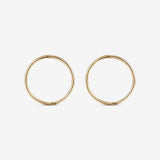 Round Cut Cubic Zirconia in 925 Sterling Silver Earrings 3