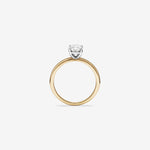 Stunning 1.0 CT Oval Moissanite in Solitaire Design Engagement Ring 2