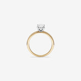 Stunning 1.0 CT Oval Moissanite in Solitaire Design Engagement Ring 2