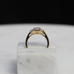 1.50 CT Radiant 3 Stones CVD E/VS1 Diamond Engagement Ring 6