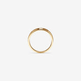 0.15 TCW Round Moissanite Channel Men's Wedding Band in Solid Gold 3