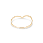 Stunning  V Shaped Metal Wedding Bands 6
