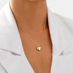 Round Cut Cubic Zirconia in 925 Sterling Silver Necklace 5