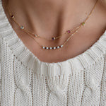 1.38 TCW Round Garnet Lab Made Diamond- January Birthstone Necklace 9