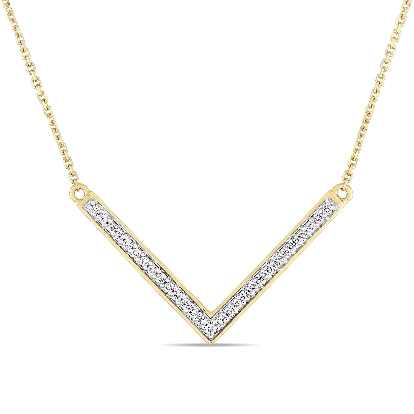 Round Cut Cubic Zirconia in 925 Sterling Silver Necklace 4