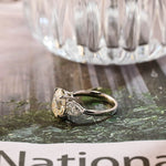 Stunning 3.0 CT Oval Moissanite Engagement Ring with 3 Stones Design 8