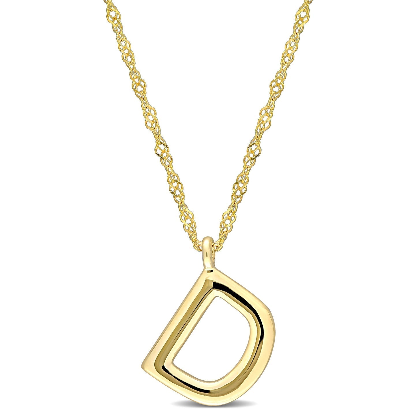 Round Cut Cubic Zirconia in 925 Sterling Silver Necklace 4