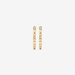 Round Cut Cubic Zirconia in 925 Sterling Silver Earrings 2