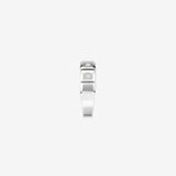 0.20 CT Round Moissanite Dainty Men's Wedding Band in Solid Gold 3