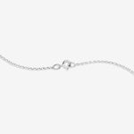Round Cut Cubic Zirconia in 925 Sterling Silver Necklace 3