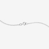 Round Cut Cubic Zirconia in 925 Sterling Silver Necklace 3