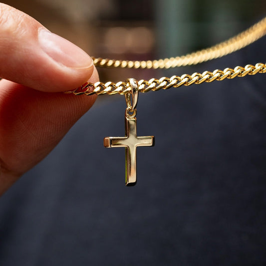 Cross Pendant Silver Pendant for Him 1