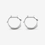 Round Cut Cubic Zirconia in 925 Sterling Silver Earrings 3