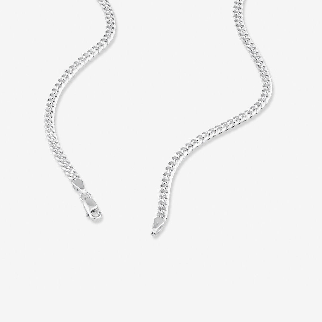 Round Cut Cubic Zirconia in 925 Sterling Silver Necklace 2