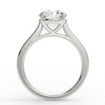 Stunning 2.0 CT Round Moissanite Engagement Ring with Solitaire Design 6