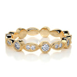 0.5 CT Round Full Eternity CVD EF/VVS Diamond Wedding Band 7
