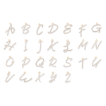 0.80 CT Round Moissanite Diamond Customized Letter Pendant Necklace in Solid Gold 2