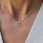 0.25 CT Round Citrine Lab Made Diamond- November Birthstone Necklace 3