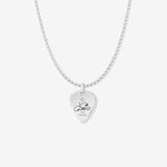Round Cut Cubic Zirconia in 925 Sterling Silver Necklace 1