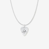 Round Cut Cubic Zirconia in 925 Sterling Silver Necklace 1