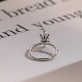 Stunning 1.0 - 2.0 CT Marquise Moissanite Engagement Ring with Pave Design 3