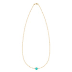 0.84 CT Round Topaz Lab Made Diamond-December Birthstone Necklace 4
