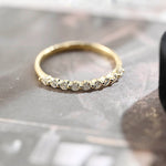 0.3 TCW Round Cut Moissanite Bridal Wedding Band 8