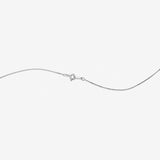 Round Cut Cubic Zirconia in 925 Sterling Silver Necklace 2