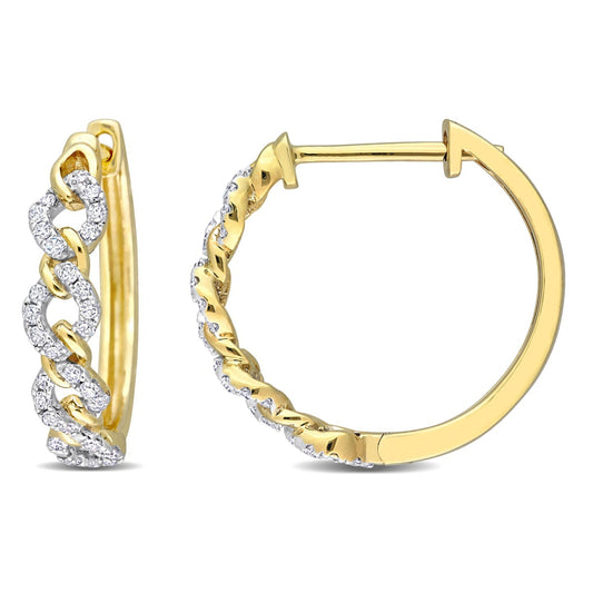 Round Cut Cubic Zirconia in 925 Sterling Silver Earrings 1