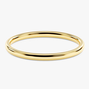 Classic Plain Metal Wedding Bands