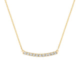 1.32 TCW Round April Diamond Lab Made Diamond- April Birthstone Necklace 1