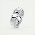 High-Polish Finish Classic Men's Band 14