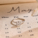 Stunning 3.0 CT Oval Moissanite Engagement Ring with Hidden Halo Design 1