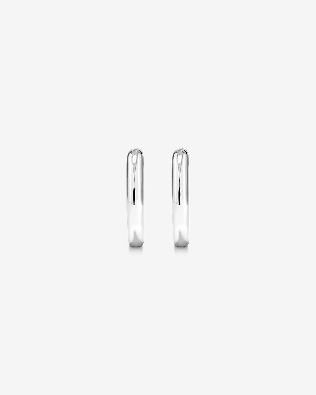 Round Cut Cubic Zirconia in 925 Sterling Silver Earrings 2