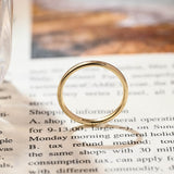 Simple Classic Moissanite Wedding Band 3