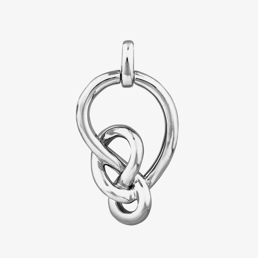 Round Cut Cubic Zirconia in 925 Sterling Silver Necklace 2