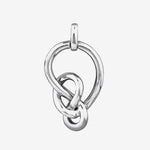 Round Cut Cubic Zirconia in 925 Sterling Silver Necklace 2