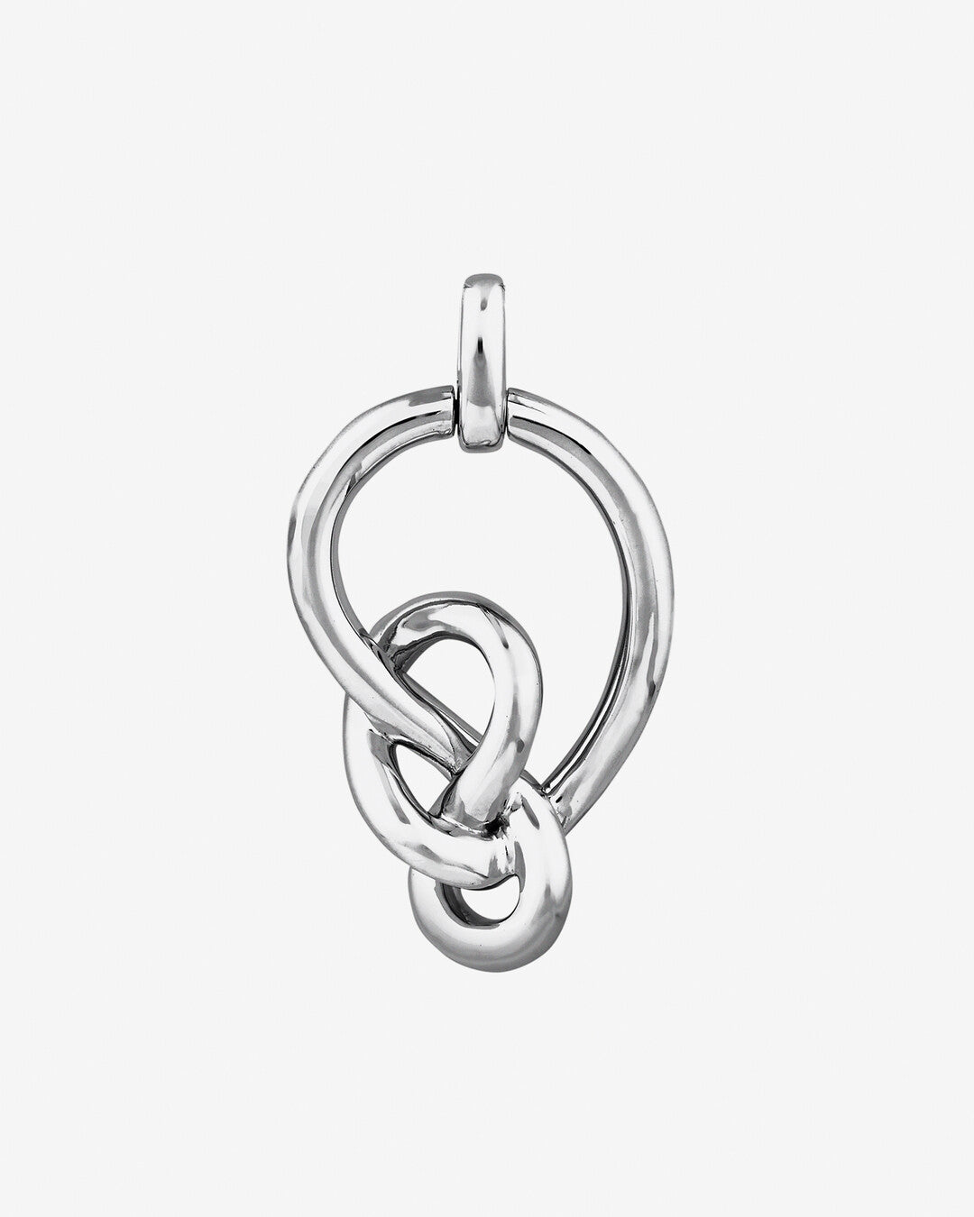Round Cut Cubic Zirconia in 925 Sterling Silver Necklace 2