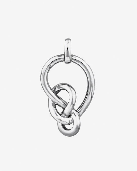 Round Cut Cubic Zirconia in 925 Sterling Silver Necklace 2