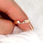 Stunning Cut Out Metal Wedding Bands 3