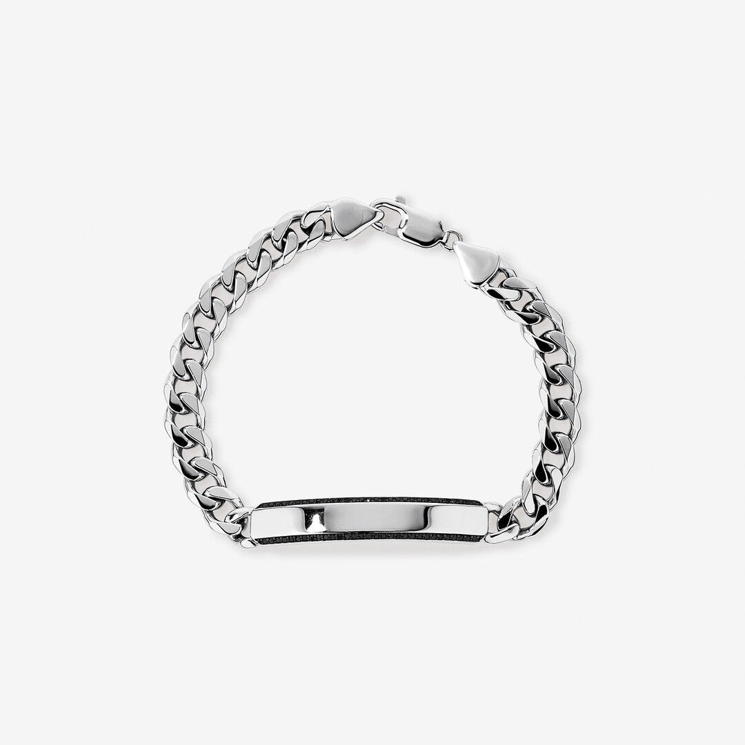 Round Cut Cubic Zirconia in 925 Sterling Silver Bracelet 1