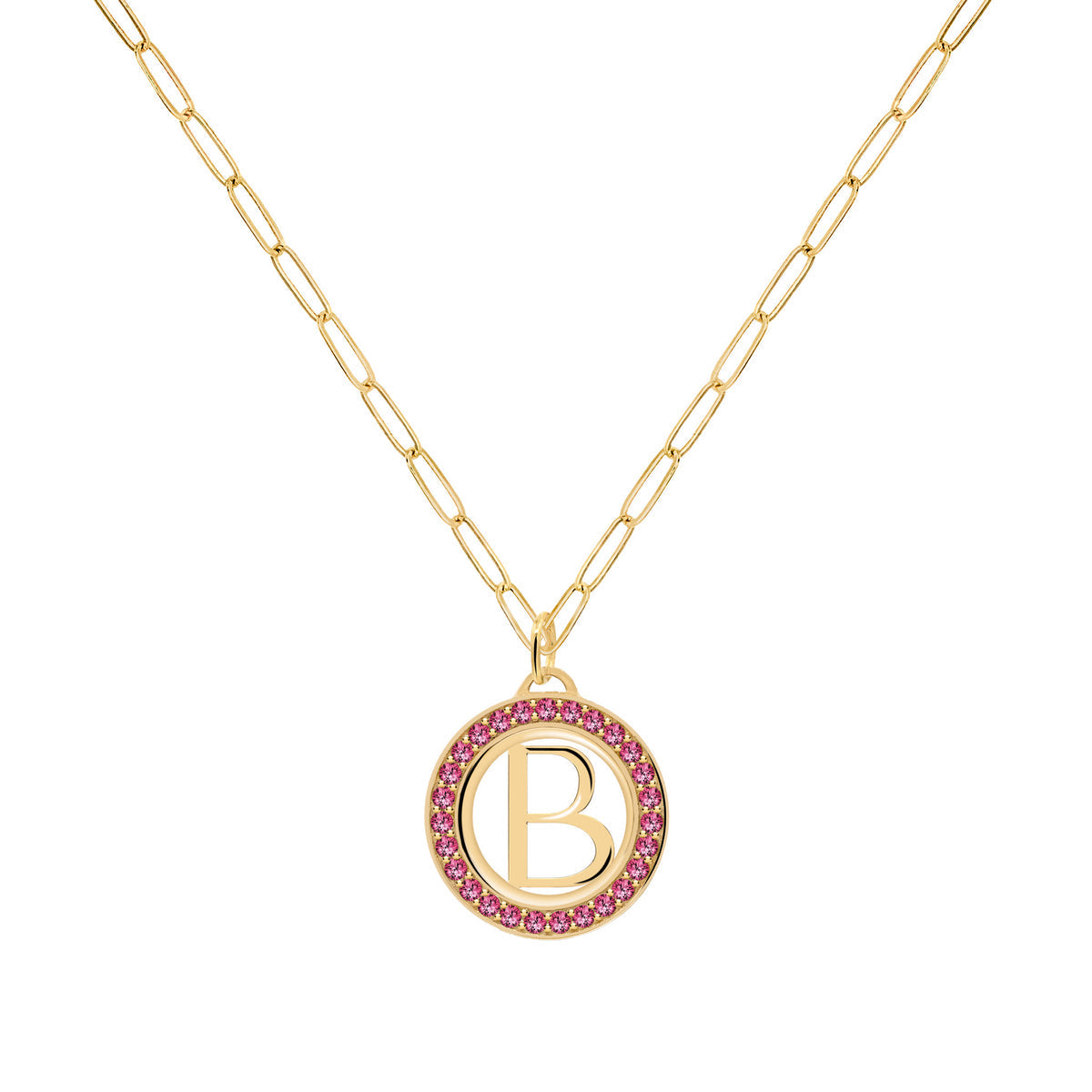 1.155 TCW Round Garnet Lab Made Diamond- July Birthstone Pendant 5